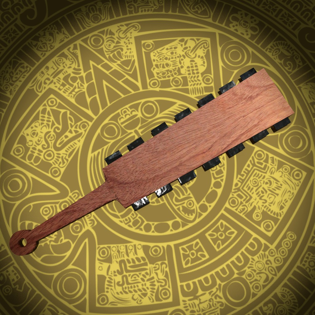Macuahuitl (Aztec Sword) preview image 1